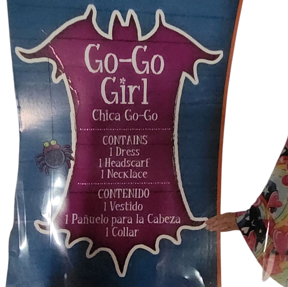 ☮️✌🏼Woman Size S 4/6 Go-go Girl Halloween Costume✌🏼☮️ - Picture 3 of 4